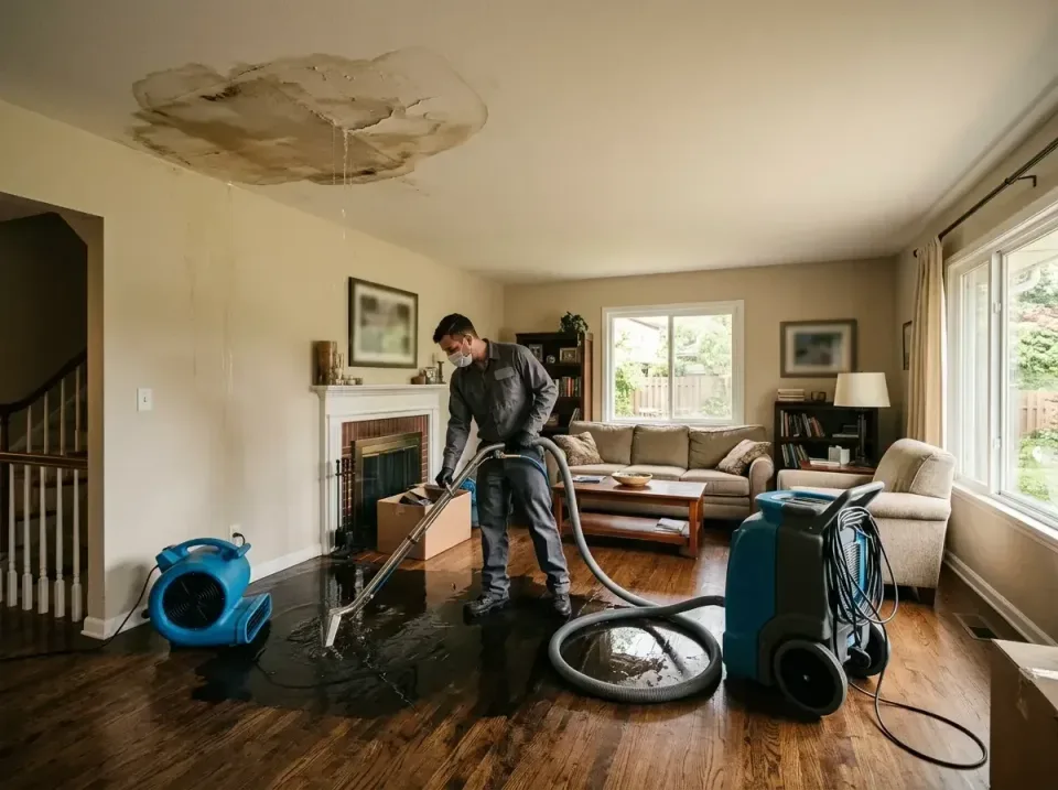 attic-pipe-burst-ceiling-drip-008 — frequently asked questions, Water Damage Restoration & Carpet Care in Wyomissing, PA